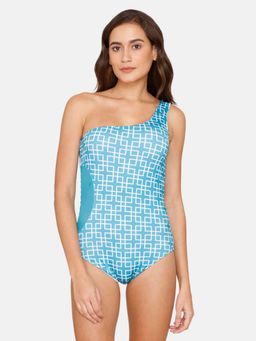 Zivame - Coucou Slip-on Bodysuit - Teal Blue