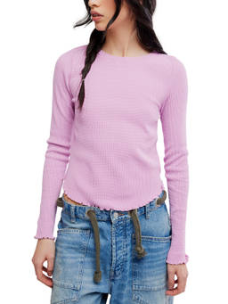 Free People - Pink Easy Does It Top