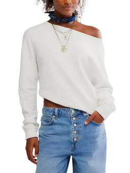 Free People - Ivory Jess Long Sleeve Top
