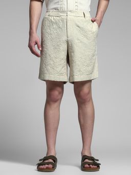 Jack & Jones - Beige Regular Fit Shorts