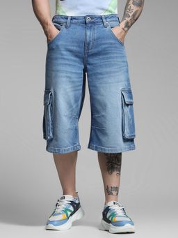 Jack & Jones - Loose Fit Blue Shorts