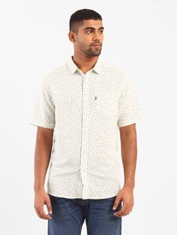 Levi's - Egret White Print Shirt