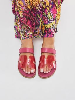 IRUSSH - Pink No-Fuss Flash Flood Sandals