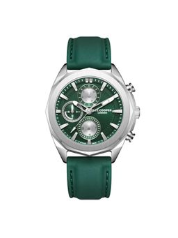 Lee Cooper - Multifunction Green Round Dial Mens Watch - LC07990.377 (M)