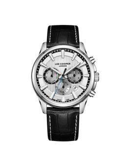 Lee Cooper - Multifunction Silver Round Dial Mens Watch - LC08239.331 (M)
