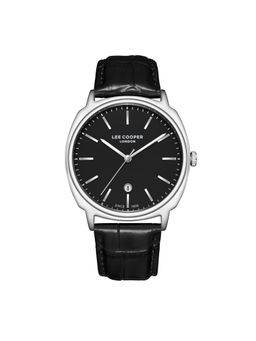 Lee Cooper - Date Indicator Black Round Dial Mens Watch - LC08248.351 (M)