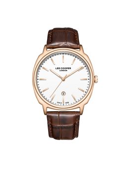 Lee Cooper - Date Indicator Silver Round Dial Mens Watch - LC08248.432 (M)