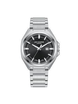 Lee Cooper - Date Indicator Black Round Dial Mens Watch - LC08271.350 (M)