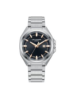 Lee Cooper - Date Indicator Grey Round Dial Mens Watch - LC08271.360 (M)