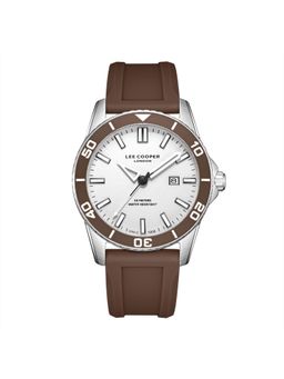 Lee Cooper - Date Indicator Beige Round Dial Mens Watch - LC08278.362 (M)