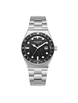 Lee Cooper - Date Indicator Black Round Dial Mens Watch - LC08284.350 (M)