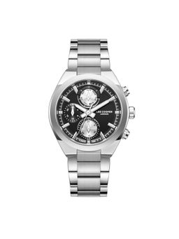 Lee Cooper - Multifunction Black Round Dial Mens Watch - LC08294.350 (M)