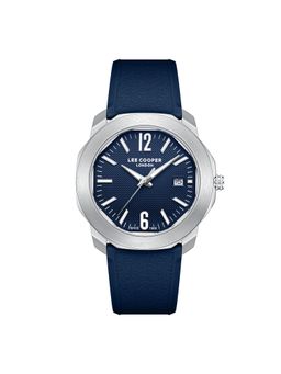 Lee Cooper - Date Indicator Navy Blue Round Dial Mens Watch - LC08312.399 (M)