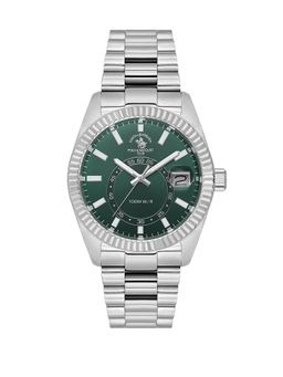 Santa Barbara Polo & Racquet Club - Quartz Green Dial Analog Watch - SB.1.10598-2 (M)
