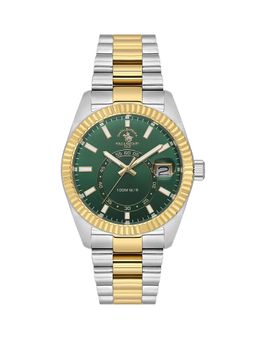 Santa Barbara Polo & Racquet Club - Quartz Green Dial Analog Watch - SB.1.10598-4 (M)