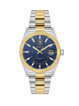 Santa Barbara Polo & Racquet Club - Quartz Navy Blue Dial Analog Watch - SB.1.10598-5 (M)
