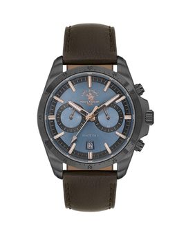 Santa Barbara Polo & Racquet Club - Quartz Blue Dial Analog Watch - SB.1.10699-5 (M)