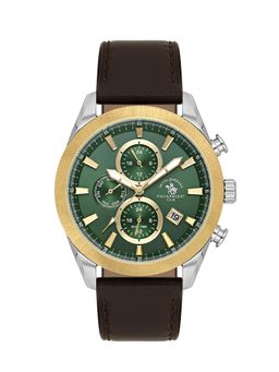 Santa Barbara Polo & Racquet Club - Quartz Green Dial Analog Watch - SB.1.10701-3 (M)
