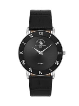 Santa Barbara Polo & Racquet Club - Quartz Black Dial Analog Watch - SB.1.10708-1 (M)