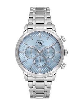 Santa Barbara Polo & Racquet Club - Quartz Blue Dial Analog Watch - SB.4.10046-4 (M)