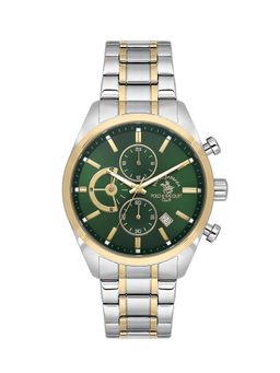 Santa Barbara Polo & Racquet Club - Quartz Green Dial Analog Watch - SB.4.10051-6 (M)