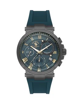 Santa Barbara Polo & Racquet Club - Quartz Navy Blue Dial Analog Watch - SB.5.10008-6 (M)