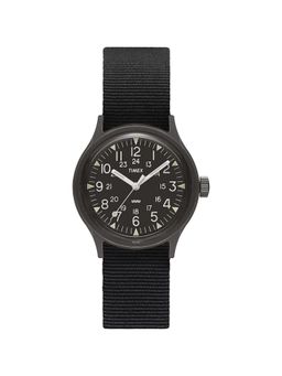 Timex - Round Black Dial Analog Unisex Watch - TW2R13800UJ (M)
