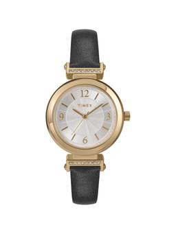 Timex - Round Silver Tone Dial Analog Womens Watch - TW2W96400JQ (M)