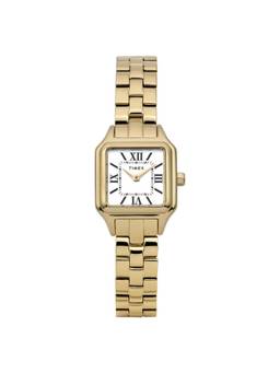 Timex - Square White Dial Analog Womens Watch - TW2Y23700UJ (M)