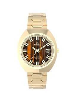 Timex - Tonneau Brown Dial Analog Mens Watch - TW2Y45200UJ (M)