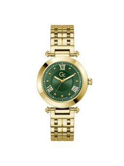 GC - Round Green Dial Analog Womens Watch - Y59024L9M (M)