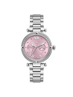 GC - Round Pink Dial Analog Womens Watch - Z23010L3M (M)
