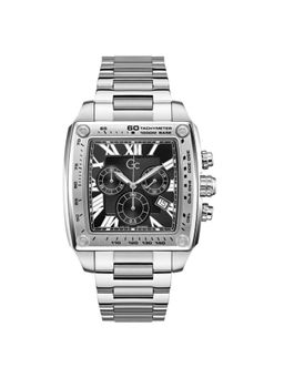 GC - Square Black Dial Analog Mens Watch - Z56005G2 (M)