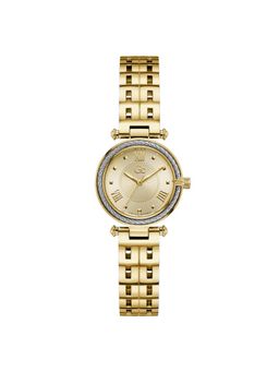 GC - Round Champagne Dial Analog Womens Watch - Z79006L6M (M)