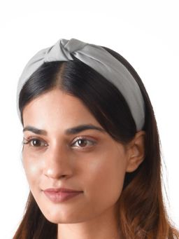 Joker and Witch - Joker & Witch Flynn Cement Grey Turban Knot Hairband