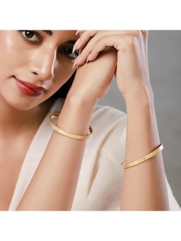 Voylla - Gold Elegance Heer Bangles (Pack Of 2)