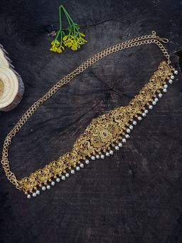 GRIIHAM - Gold Plated Classic Waist Belt