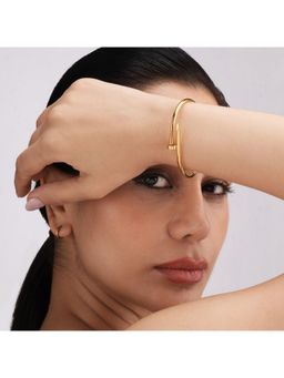 Palmonas - Chic Nail Twist Waterproof And Anti-Tarnish Bracelet For Women