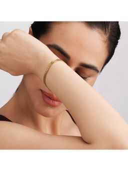 Palmonas - Classic Elegance Flat Link Waterproof And Anti-Tarnish Bracelet For Women