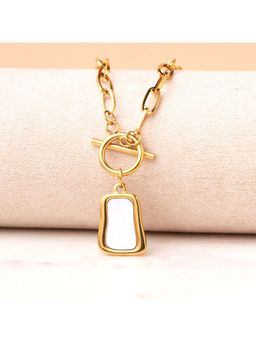 Palmonas - Radiant Toggle Bar Pendant Waterproof And Anti-Tarnish Necklace