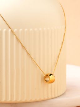 Palmonas - Chic Halo Block Waterproof And Anti-Tarnish Necklace