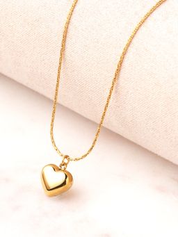 Palmonas - Radiant Heart Charm Waterproof And Anti-Tarnish Necklace