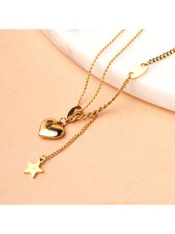 Palmonas - Classic Heart Shine Waterproof And Anti-Tarnish Necklace