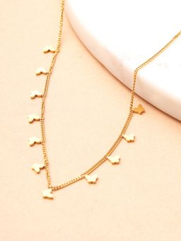 Palmonas - Butterfly Charm Fall Waterproof And Anti-Tarnish Necklace