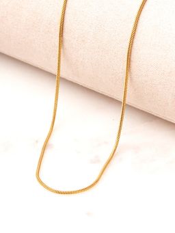 Palmonas - Golden Bolo Glide Waterproof And Anti-Tarnish Necklace