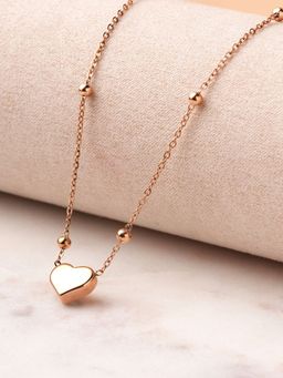 Palmonas - Serene Heart Charm Waterproof And Anti-Tarnish Necklace