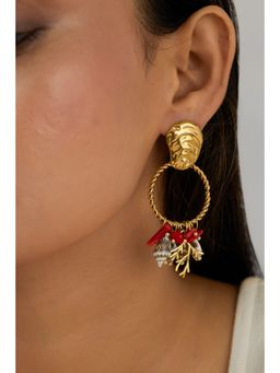 AMOSSH - Ocean Dreams Waterproof 18K Gold Plated Earrings