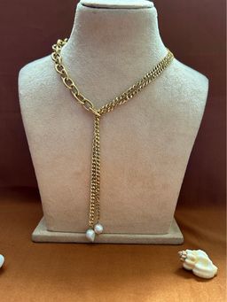 AMOSSH - Bae Waterproof 18K Gold Plated Necklace