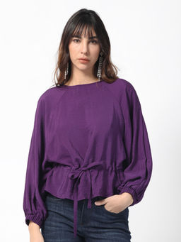 RAREISM - Elber Dark Purple Solid Top