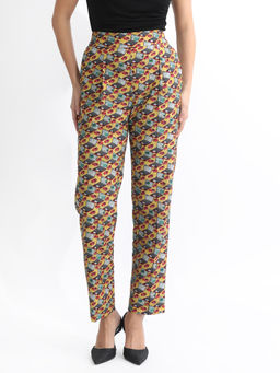 RAREISM - Hertie-B Primary Yellow Print Pant